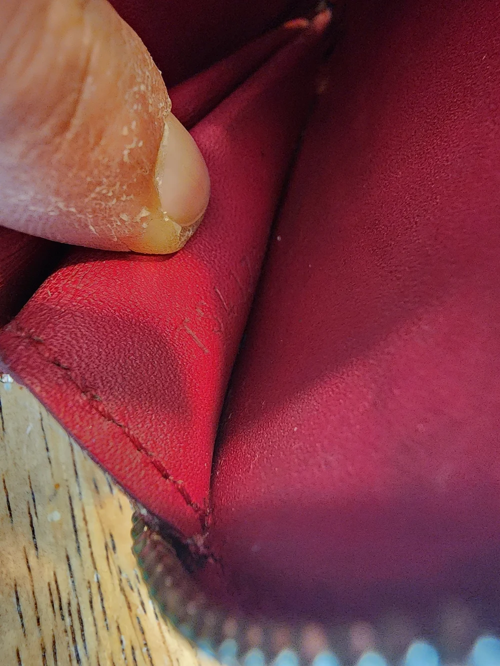 Louis Vuitton Rose Indian Sweet Monogram Vernis Heart Coin Purse